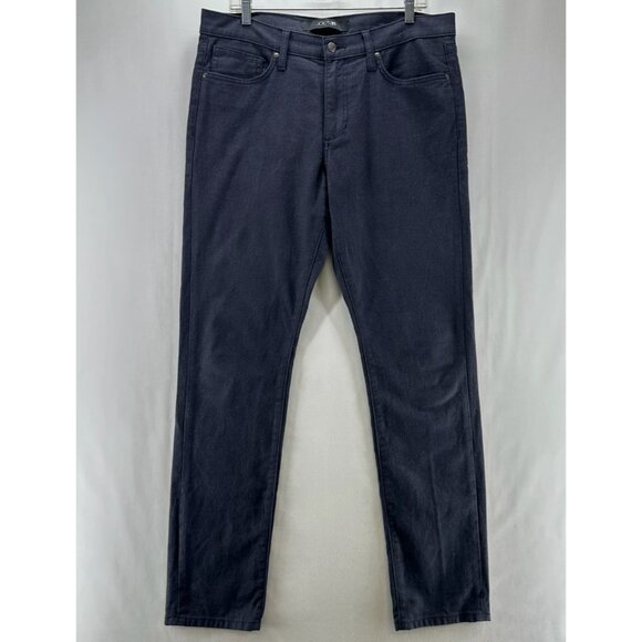Joe's Jeans Mens 34 Tapered 5-Pocket Dark Washed Denim Cotton Blend Black/Purple - Picture 1 of 11
